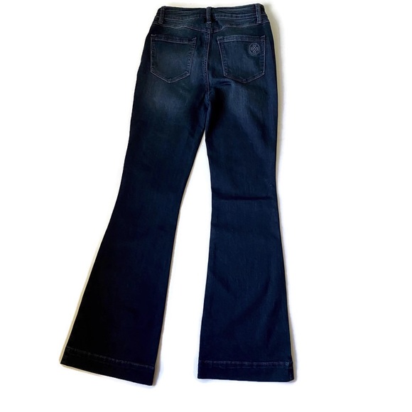 Laurie Felt Silky Flare Pull On Jeans NWT Size XS - Picture 4 of 14